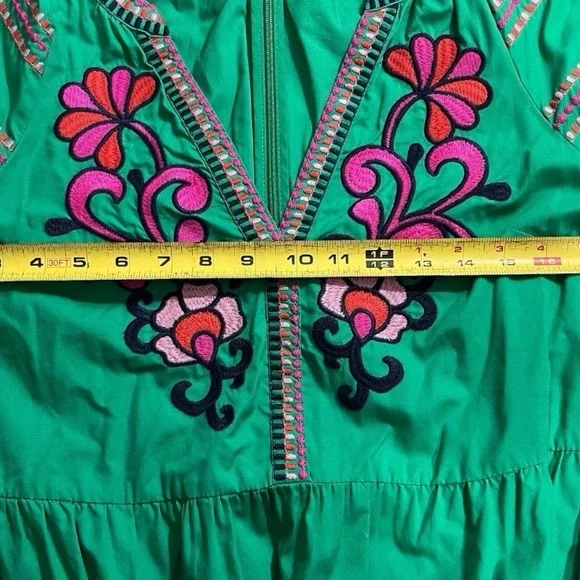 Boden Natalie Embroidered Maxi Dress - Picture 8 of 9